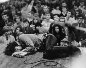 GERMANY - SEPTEMBER 14:  Photo of Jim Morrison, Sept. 1968; Frankfurt, Germany.  (Photo by Michael Ochs Archives/Getty Images)