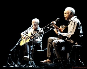 ג'ילברטו ג'יל וקייטנו ולוסו צילום: מרגלית חרסונסקי