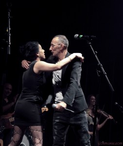 שמעון בוסקילה ודקלה. צילום: מרגלית חרסונסקי