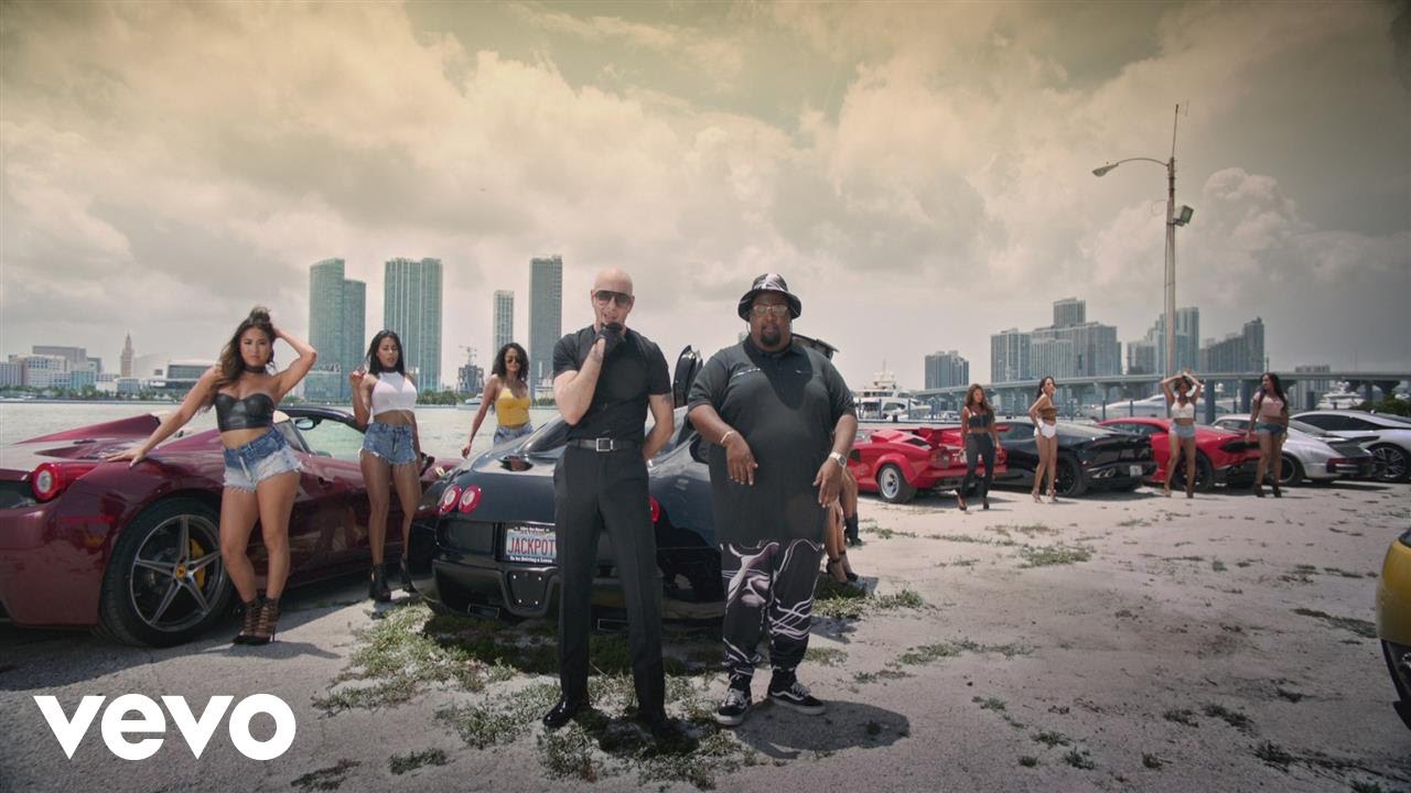 Ft video. Pitbull feat. Flo Rida & LUNCHMONEY Lewis Greenlight. Флорида и питбуль. Клипы Vevo 2008. Форд из клипа Ride it.