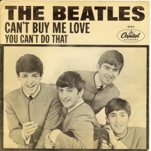 beatles can't buy me love picture sleeve
