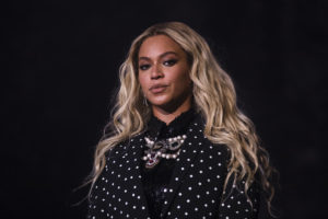 CLEVELAND, OH - NOVEMBER 04: Beyonce performs at a concert for Democratic Presidential candidate Hillary Clinton,  November 4, 2016 in Cleveland, OH  (Photo by Brooks Kraft/ Getty Images)