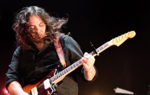 LONDON, ENGLAND - DECEMBER 13:  Adam Granduciel of The War On Drugs performs on stage at The O2 Arena on December 13, 2018 in London, England.  (Photo by Gus Stewart/Redferns)