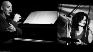איריס ועופר פורטוגלי Jazzing In The Basement, צילום מרגלית חרסונסקי