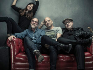 L-R:  Paz Lenchantin, David Lovering, Joey Santiago, Black Francis