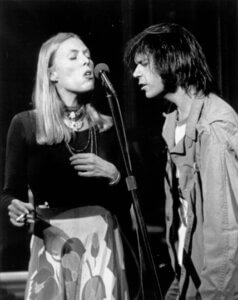 מנהרת הזמן הבאנד The Last Waltz (1978) ניל יאנג וג'וני מיטשל