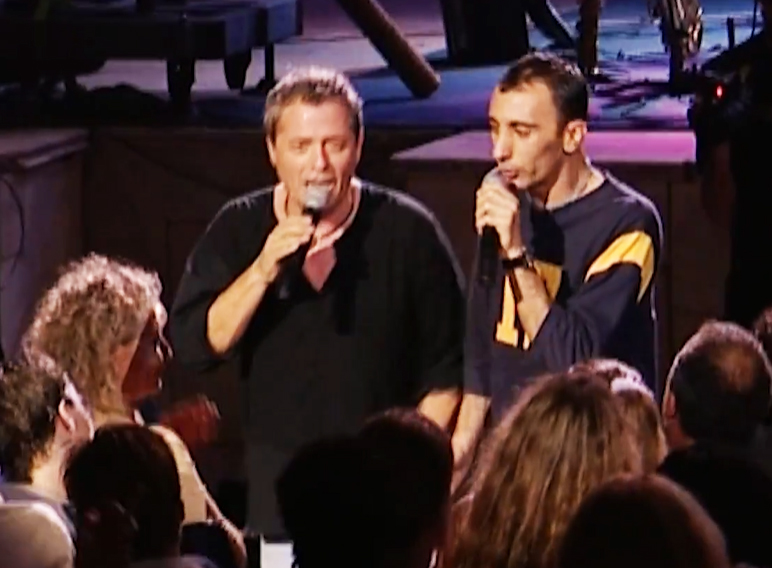 שלמה ארצי ושמעון בוסקילה עלש